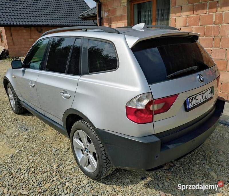 Srebrny Używany 2004 BMW X3 SUV | 19 990 zł (Uczciwa cena) - Obraz 1/4