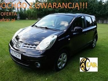 Czarny Używany 2007 Nissan Note Minivan | 12 999 zł (Dość drogi) - Obraz 1/4
