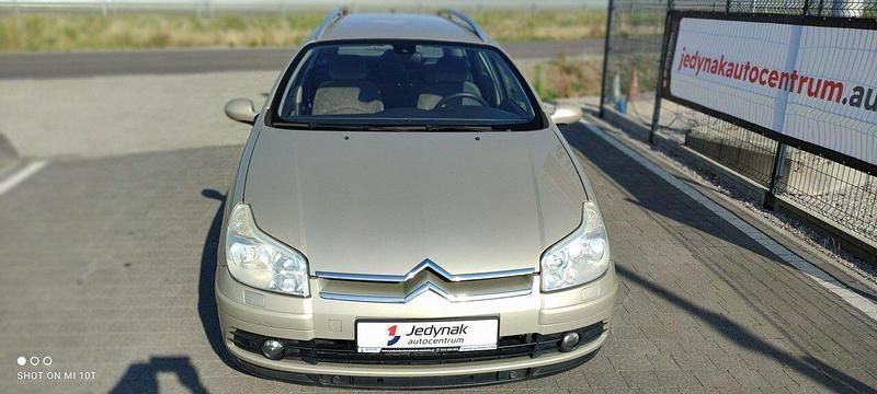 Używany Citroën C5 143 KM (105 kW) 2005 Beżowy Sedan/Limuzyna