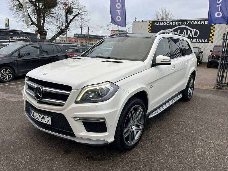 Biały Używany 2014 Mercedes GL63 AMG AMG SUV | 159 000 zł - Obraz 1/4
