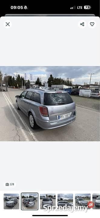 Srebrny Używany 2004 Opel Astra Kombi | 4500 zł (Uczciwa cena) - Obraz 1/4