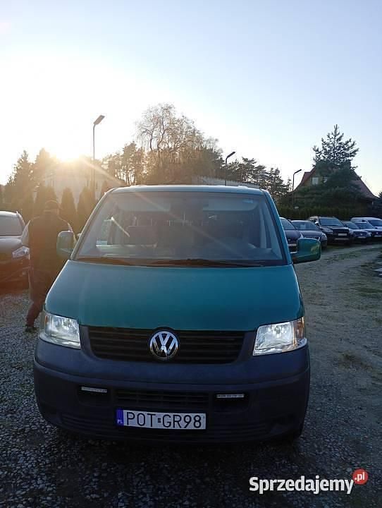 Zielony Używany 2006 VW T5 Van | 29 900 zł (Dość drogi) - Obraz 1/4