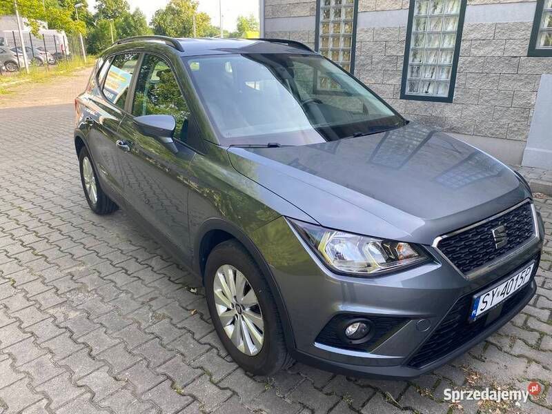 Szary Używany 2018 Seat Arona SUV | 52 600 zł (Dobra cena) - Obraz 1/4