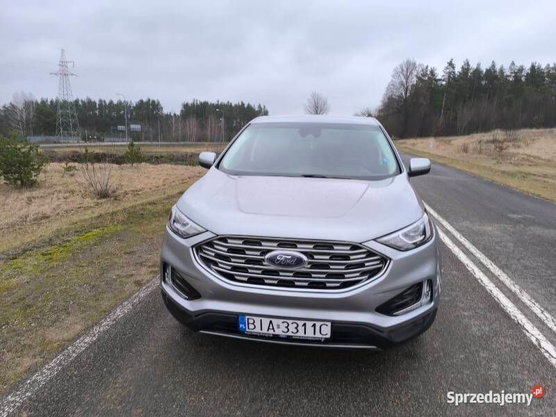 Srebrny Używany 2021 Ford Edge SUV | 100 800 zł (Uczciwa cena) - Obraz 1/4