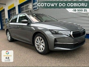 Szary Nowe 2024 Skoda Octavia Selection Kombi | 133 150 zł (Dobra cena) - Obraz 1/4