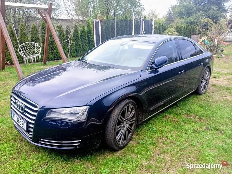 Granatowy Używany 2012 Audi A8 Comfort Sedan/Limuzyna | 97 400 zł (Dobra cena) - Obraz 1/4