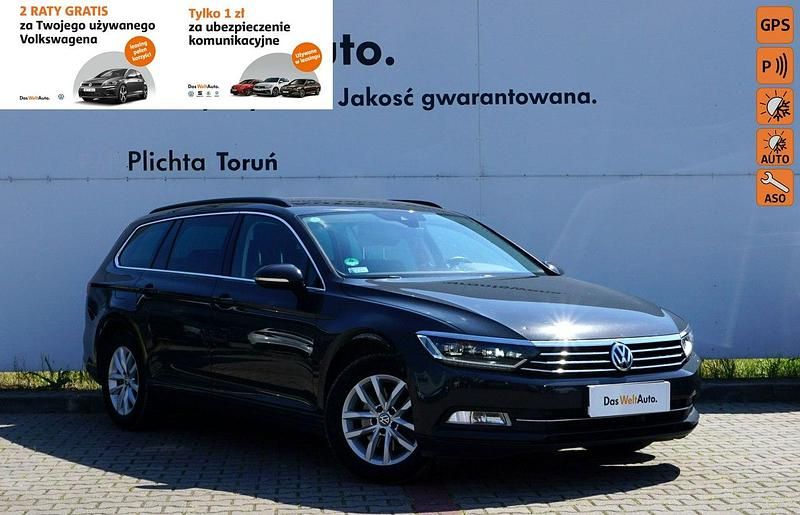 Szary Używany 2017 VW Passat Comfortline Sedan/Limuzyna | 69 900 zł (Uczciwa cena) - Obraz 1/1