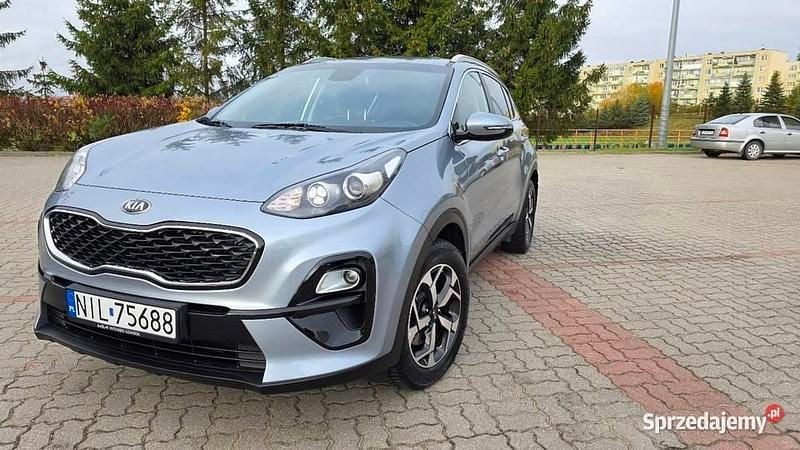 Szary Używany 2019 Kia Sportage SUV | 65 900 zł (Dobra cena) - Obraz 1/4