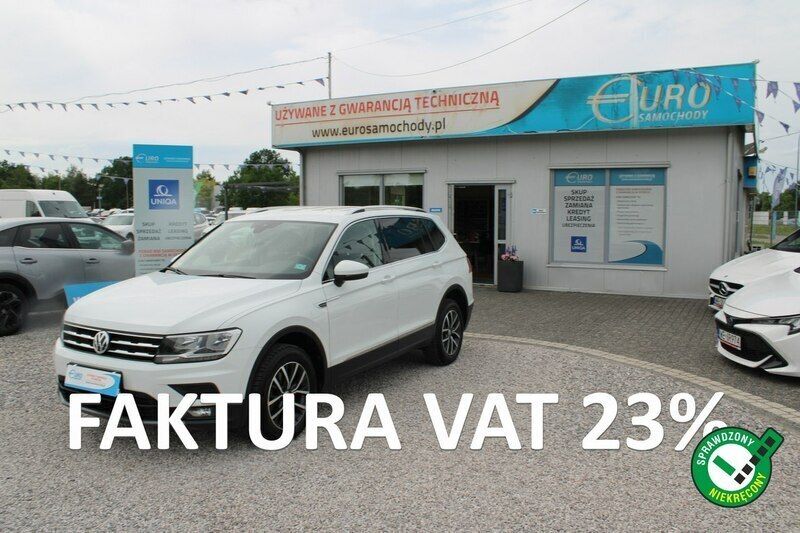 Biały Używany 2020 VW Tiguan Allspace SUV | 77 154 zł (Uczciwa cena) - Obraz 1/4