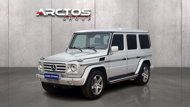 Używany Mercedes G55 AMG AMG 507 KM (372 kW) 2011 Srebrny (metalik) SUV