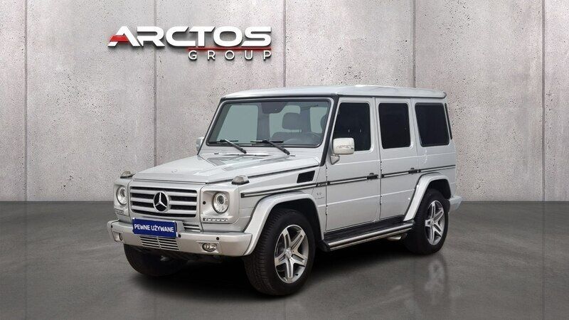 Srebrny (metalik) Używany 2011 Mercedes G55 AMG AMG SUV | 249 900 zł - Obraz 1/4