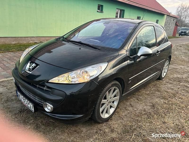 Grafitowy Używany 2008 Peugeot 207 Coupe | 13 500 zł (Uczciwa cena) - Obraz 1/4