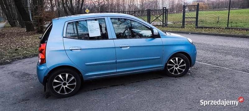 Niebieski Używany 2008 Kia Picanto Hatchback | 9500 zł (Uczciwa cena) - Obraz 1/4