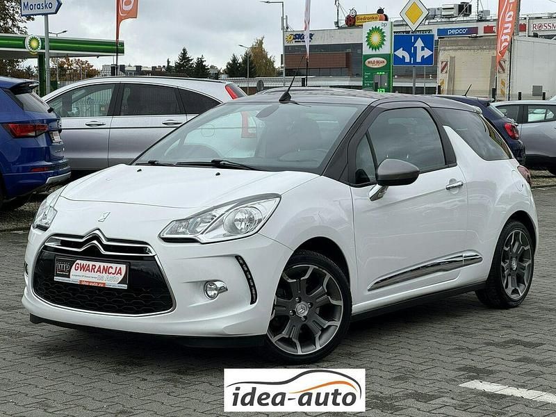 Biały Używany 2013 Citroën DS3 Cabriolet Kabriolet | 24 900 zł - Obraz 1/4