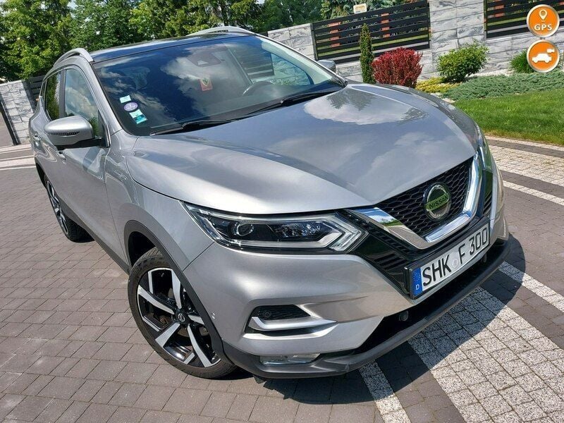 Szary Używany 2019 Nissan Qashqai Tekna SUV | 72 900 zł (Uczciwa cena) - Obraz 1/4