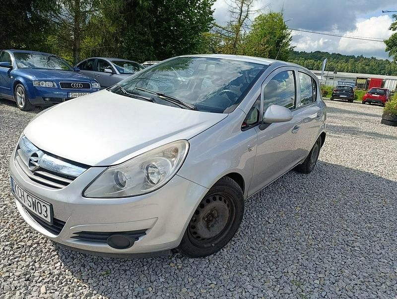 Srebrny Używany 2008 Opel Corsa Hatchback | 4999 zł (Dość drogi) - Obraz 1/4