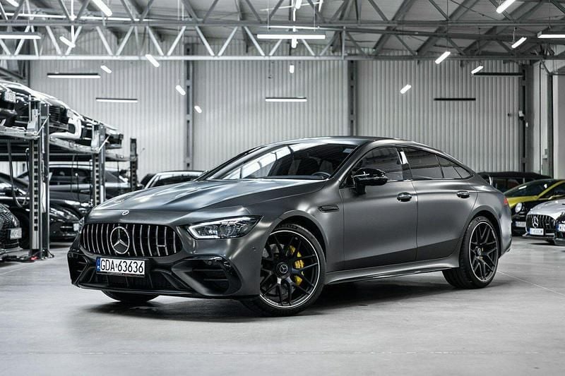 Szary Używany 2021 Mercedes AMG GT 53 AMG Coupe | 449 000 zł - Obraz 1/4