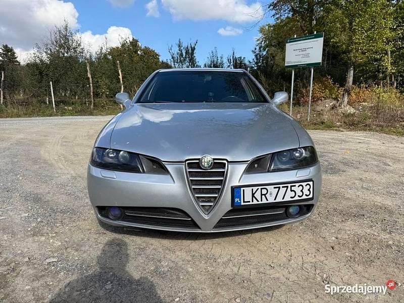 Srebrny Używany 2006 Alfa Romeo 166 Sedan/Limuzyna | 10 900 zł - Obraz 1/4