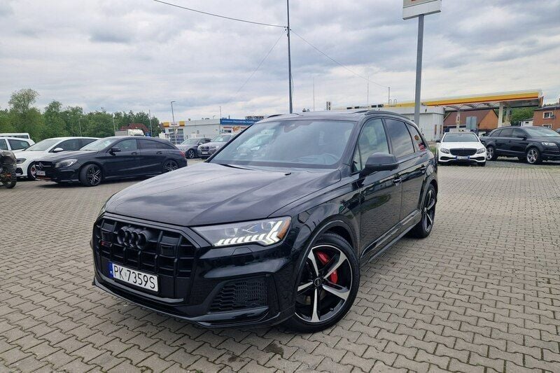 Czarny Używany 2023 Audi SQ7 SUV | 398 000 zł (Uczciwa cena) - Obraz 1/4