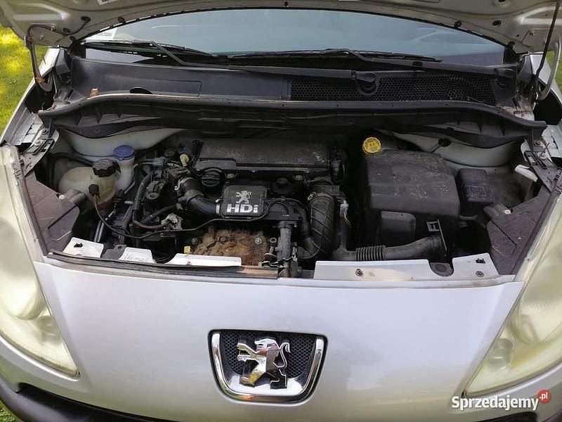 Używany Peugeot 1007 2006 Srebrny Minivan