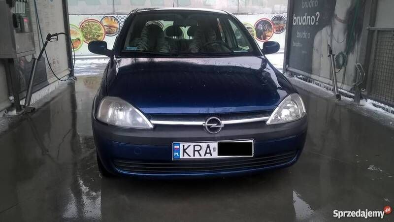 Używany Opel Corsa Comfort 2003 Granatowy Hatchback