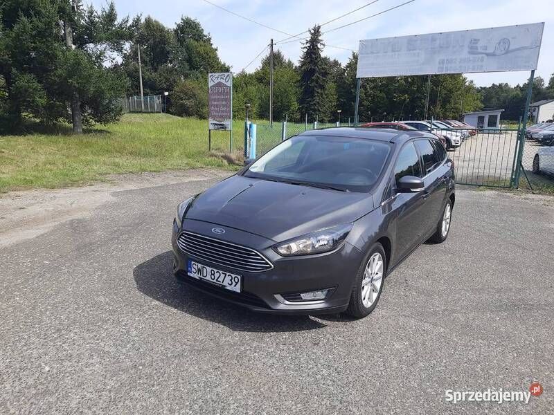 Grafitowy Używany 2017 Ford Focus Kombi | 45 900 zł (Uczciwa cena) - Obraz 1/4