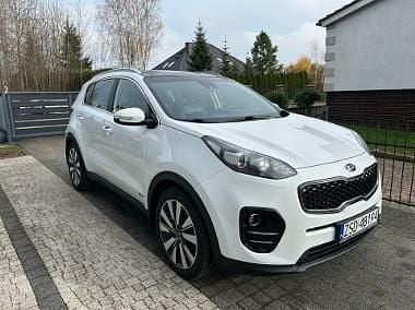 Biały Używany 2018 Kia Sportage SUV | 55 900 zł (Dobra cena) - Obraz 1/4