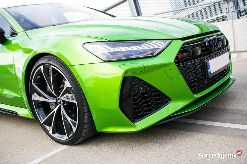 Zielony Używany 2022 Audi RS7 Exclusive Hatchback | 519 900 zł - Obraz 1/4