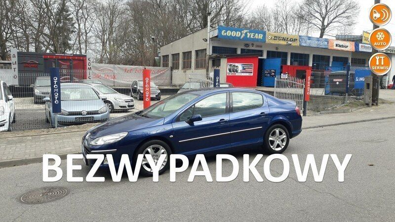 Niebieski Używany 2006 Peugeot 407 Sedan/Limuzyna | 15 999 zł - Obraz 1/4