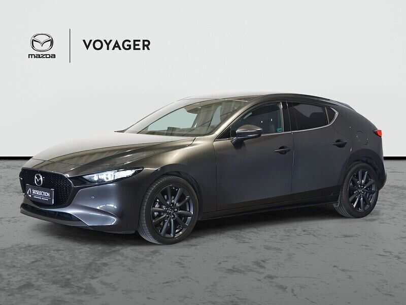 Machine gray Używany 2024 Mazda 3 Hatchback | 129 900 zł (Drogi) - Obraz 1/4