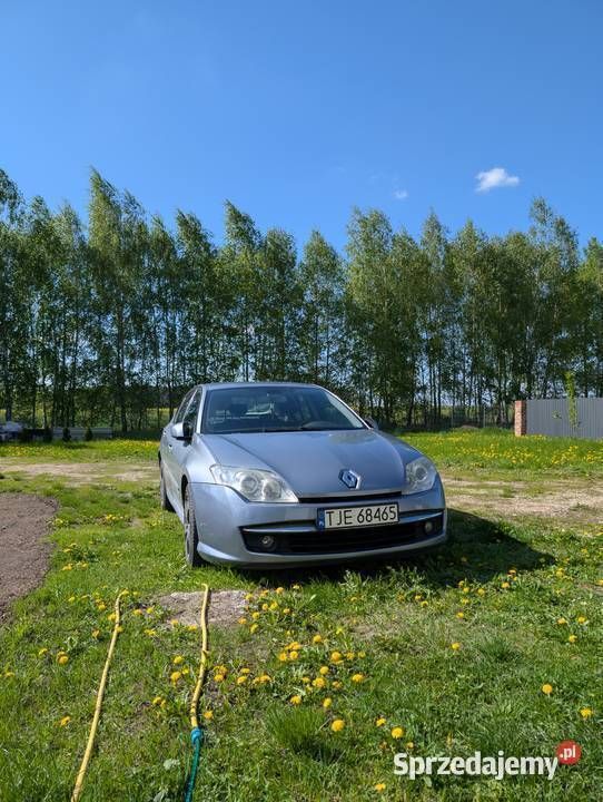 Niebieski Używany 2008 Renault Laguna III Sedan/Limuzyna | 11 000 zł (Uczciwa cena) - Obraz 1/4