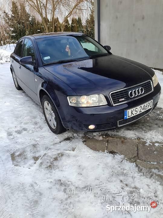 Używany Audi A4 S-Line 2003 Granatowy Sedan/Limuzyna