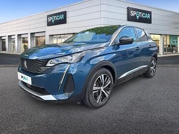 Niebieski Używany 2021 Peugeot 3008 GT | 79 900 zł (Uczciwa cena) - Obraz 1/4