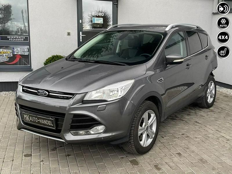 Szary (metalik) Używany 2014 Ford Kuga SUV | 28 900 zł - Obraz 1/4