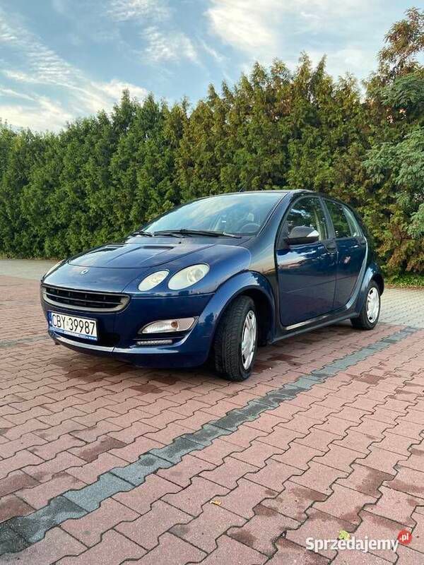 Granatowy Używany 2004 Smart ForFour Hatchback | 7700 zł - Obraz 1/4