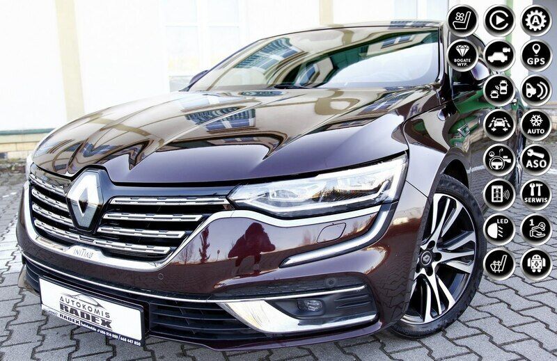 Bordowy Używany 2020 Renault Talisman Bose Edition Sedan/Limuzyna | 98 900 zł - Obraz 1/4