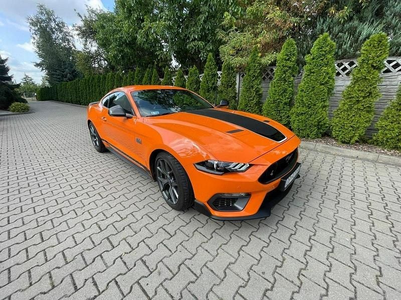 Pomarańczowy Używany 2021 Ford Mustang Coupe | 229 000 zł - Obraz 1/4