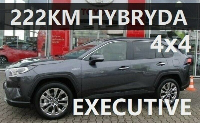 Szary (metalik) Używany 2024 Toyota RAV4 Hybrid Executive SUV | 204 900 zł (Dość drogi) - Obraz 1/3