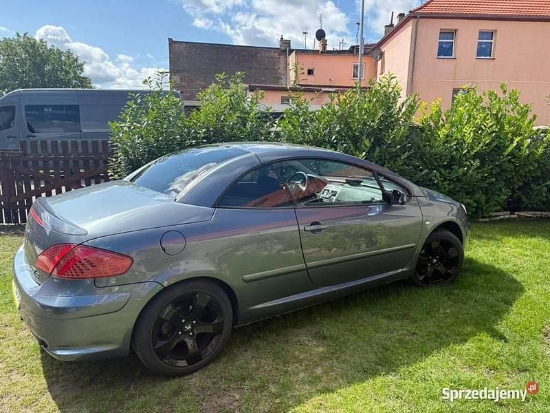 Szary Używany 2005 Peugeot 307 CC Kabriolet | 4000 zł - Obraz 1/4