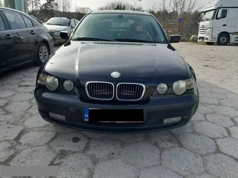 Czarny (metalik) Używany 2002 BMW ActiveHybrid 3 Sedan/Limuzyna | 6199 zł - Obraz 1/4