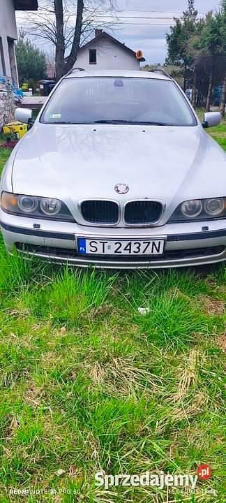 Srebrny Używany 2002 BMW 525 Kombi | 2200 zł - Obraz 1/4