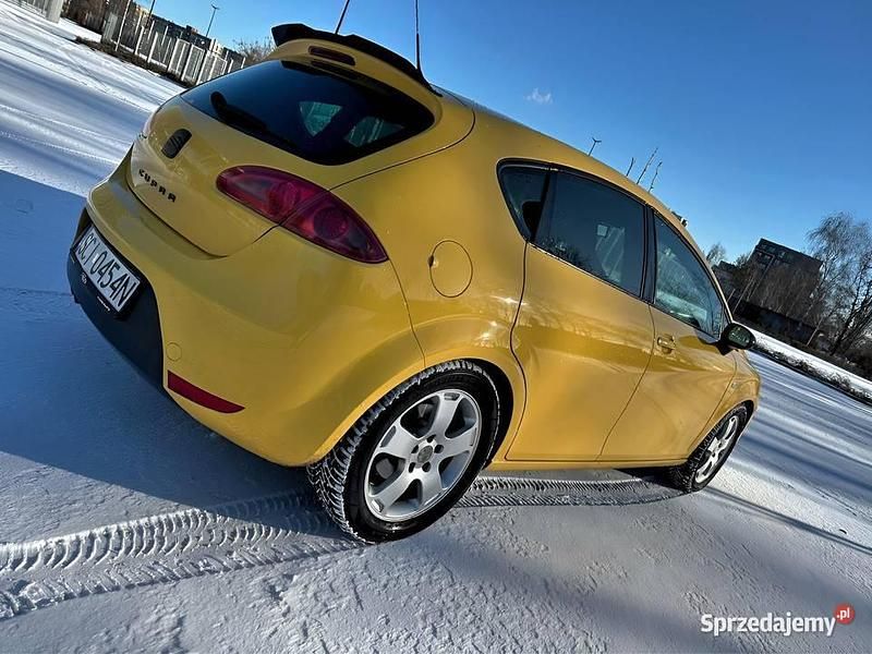 Żółty Używany 2007 Cupra Leon Hatchback | 21 900 zł - Obraz 1/4