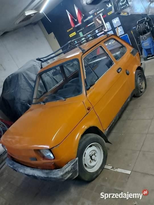 Pomarańczowy Używany 1989 Fiat 126 Hatchback | 2600 zł - Obraz 1/4