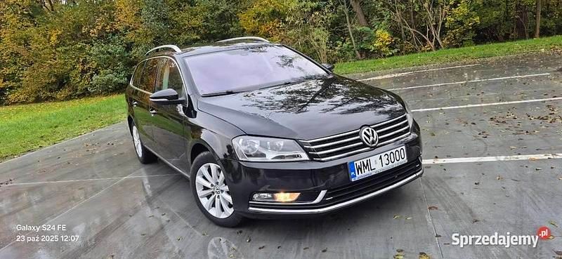 Czarny Używany 2010 VW Passat Kombi | 24 500 zł (Drogi) - Obraz 1/4