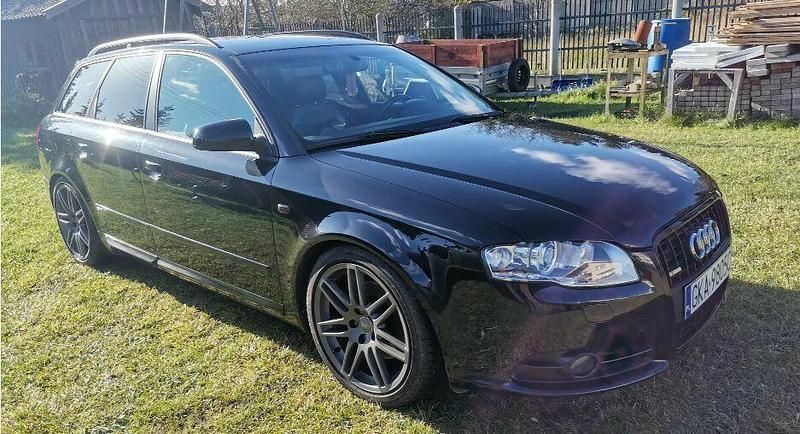 Używany Audi A4 S-Line 2007 Czarny Kombi