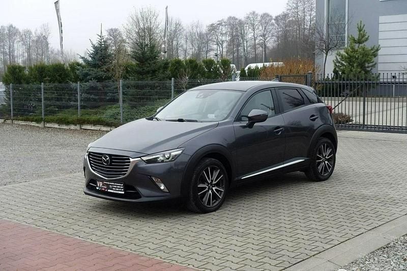 Szary (metalik) Używany 2015 Mazda CX-3 SUV | 44 800 zł (Uczciwa cena) - Obraz 1/4