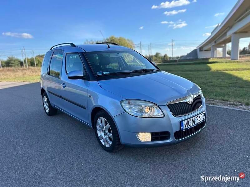 Niebieski Używany 2008 Skoda Roomster Minivan | 14 500 zł (Drogi) - Obraz 1/4