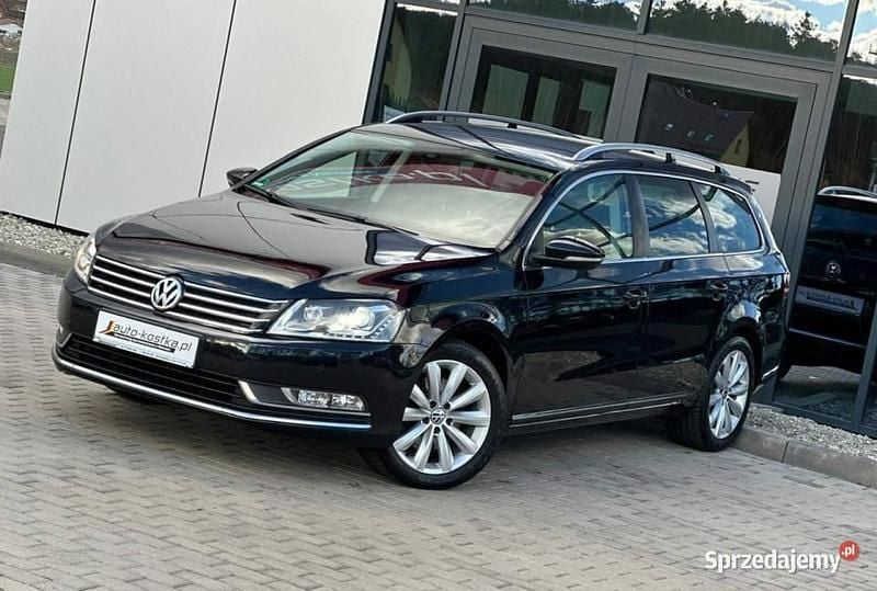 Czarny Używany 2014 VW Passat Kombi | 38 999 zł (Dobra cena) - Obraz 1/3