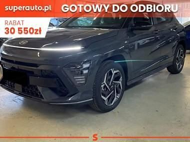 Szary Nowe 2025 Hyundai Kona N Line SUV | 139 350 zł (Uczciwa cena) - Obraz 1/4