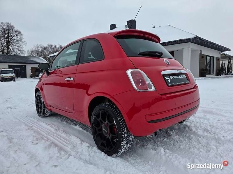 Używany Fiat 500 2010 Czerwony Hatchback